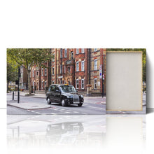 Load image into Gallery viewer, Black Cab on London Street