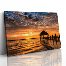 Load image into Gallery viewer, Sunrise Bacalar Coast Mexico