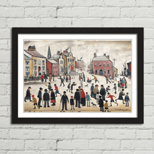 Load image into Gallery viewer, People Standing About LS Lowry