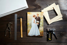 Load image into Gallery viewer, Canvas Print YOUR Photo Personalised Luxury Solid Pine Frame Prints