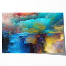 Load image into Gallery viewer, Advance of Abstract Landscape Picture Canvas Framed Print Wall Art
