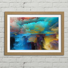 Load image into Gallery viewer, Advance of Abstract Landscape Picture Canvas Framed Print Wall Art
