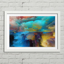 Load image into Gallery viewer, Advance of Abstract Landscape Picture Canvas Framed Print Wall Art
