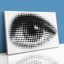 Load image into Gallery viewer, Abstract Human Eye Dots Picture Canvas Framed Print Wall Art Poster
