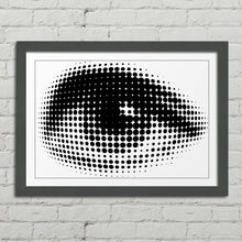 Load image into Gallery viewer, Abstract Human Eye Dots Picture Canvas Framed Print Wall Art Poster
