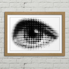 Load image into Gallery viewer, Abstract Human Eye Dots Picture Canvas Framed Print Wall Art Poster
