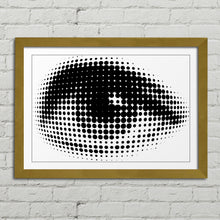 Load image into Gallery viewer, Abstract Human Eye Dots Picture Canvas Framed Print Wall Art Poster
