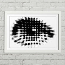 Load image into Gallery viewer, Abstract Human Eye Dots Picture Canvas Framed Print Wall Art Poster
