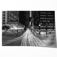 Load image into Gallery viewer, Modern Art Street Lights Abstract Picture Canvas Framed Print Wall Art
