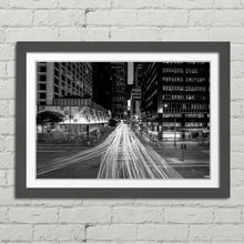 Load image into Gallery viewer, Modern Art Street Lights Abstract Picture Canvas Framed Print Wall Art
