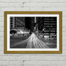 Load image into Gallery viewer, Modern Art Street Lights Abstract Picture Canvas Framed Print Wall Art
