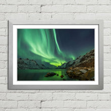 Load image into Gallery viewer, Aurora Borealis Fjords Tromso
