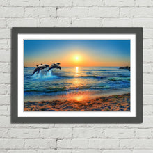 Load image into Gallery viewer, Dolphin Jumping in Thai Sunset
