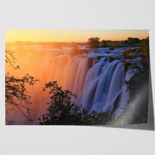 Load image into Gallery viewer, Victoria Falls at Sunset Africa
