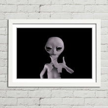 Load image into Gallery viewer, Grey Alien Thumbs Up ET
