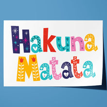 Load image into Gallery viewer, Hakuna Matata No Worries Quote
