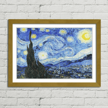 Load image into Gallery viewer, Van Gogh Starry Night Painting
