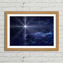 Load image into Gallery viewer, Starry Night Christmas Space Guiding Star
