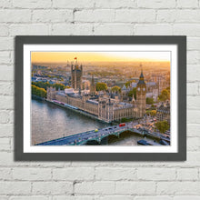 Load image into Gallery viewer, Houses of Parliament Sunset from London Eye
