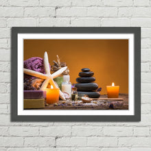 Load image into Gallery viewer, Zen Stones and Aromatic Candles
