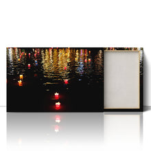 Load image into Gallery viewer, Candle Lanterns Reflections Hoi An
