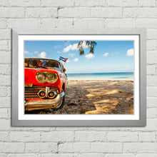 Load image into Gallery viewer, American Classic Car Beach Cuba
