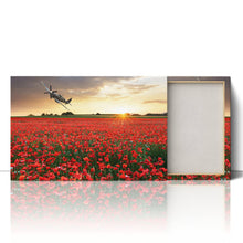 Load image into Gallery viewer, Spitfire at Sunset Poppy Field
