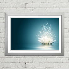 Load image into Gallery viewer, Lotus Flower on Water Sparkle
