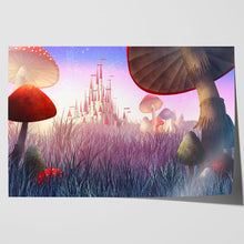 Load image into Gallery viewer, Mushrooms Alice in Wonderland
