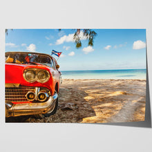 Load image into Gallery viewer, American Classic Car Beach Cuba
