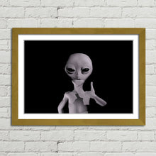 Load image into Gallery viewer, Grey Alien Thumbs Up ET
