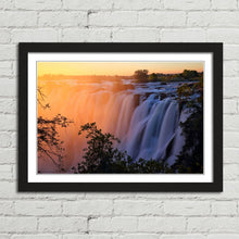 Load image into Gallery viewer, Victoria Falls at Sunset Africa
