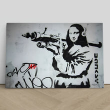 Load image into Gallery viewer, Mona Lisa Bazooka Banksy
