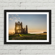 Load image into Gallery viewer, Sun Ray on Whitby Abbey
