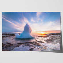 Load image into Gallery viewer, Geyser Eruption in Reykjavik Iceland
