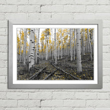 Load image into Gallery viewer, Yellow Tree Forest Scene
