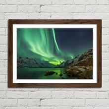 Load image into Gallery viewer, Aurora Borealis Fjords Tromso
