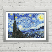 Load image into Gallery viewer, Van Gogh Starry Night Painting
