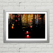 Load image into Gallery viewer, Candle Lanterns Reflections Hoi An
