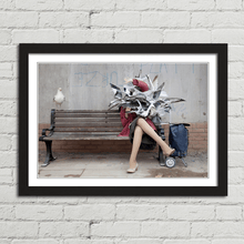 Load image into Gallery viewer, Banksy Seagull Attack
