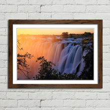 Load image into Gallery viewer, Victoria Falls at Sunset Africa
