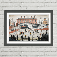 Load image into Gallery viewer, LS Lowry Cricket Match
