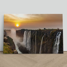 Load image into Gallery viewer, Victoria Falls Sunset Zambia
