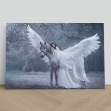 Load image into Gallery viewer, Girl on a Pegasus Unicorn
