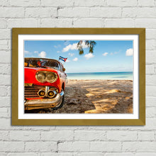 Load image into Gallery viewer, American Classic Car Beach Cuba
