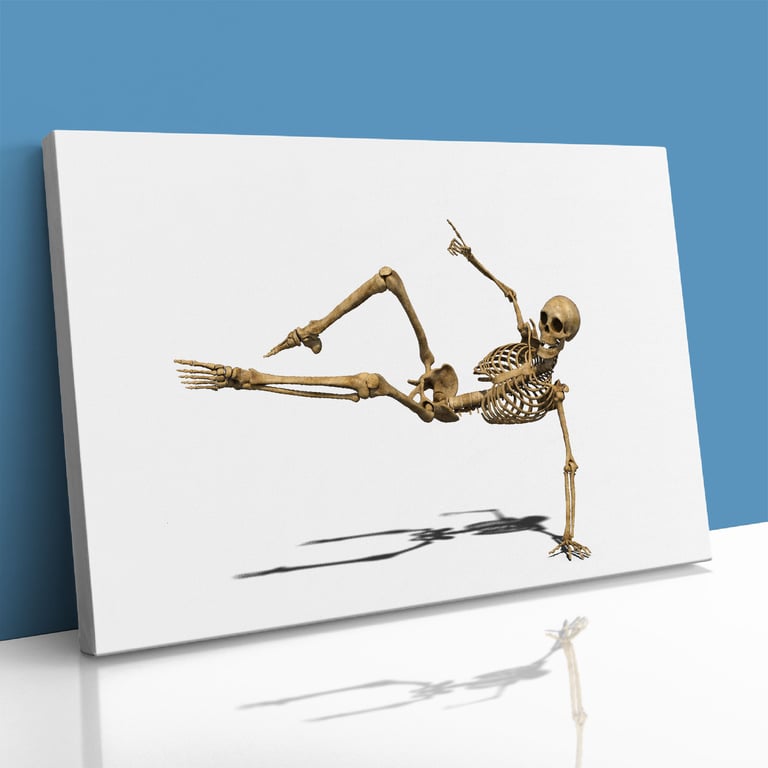 Dancing Human Skeleton Educational