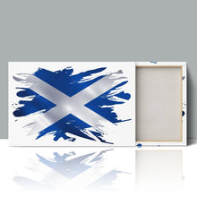 Load image into Gallery viewer, Scotland Flag Brush Paint
