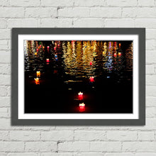 Load image into Gallery viewer, Candle Lanterns Reflections Hoi An
