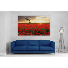 Load image into Gallery viewer, Spitfire at Sunset Poppy Field
