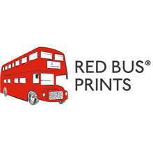 Load image into Gallery viewer, Red Bus and Telephone Box in London
